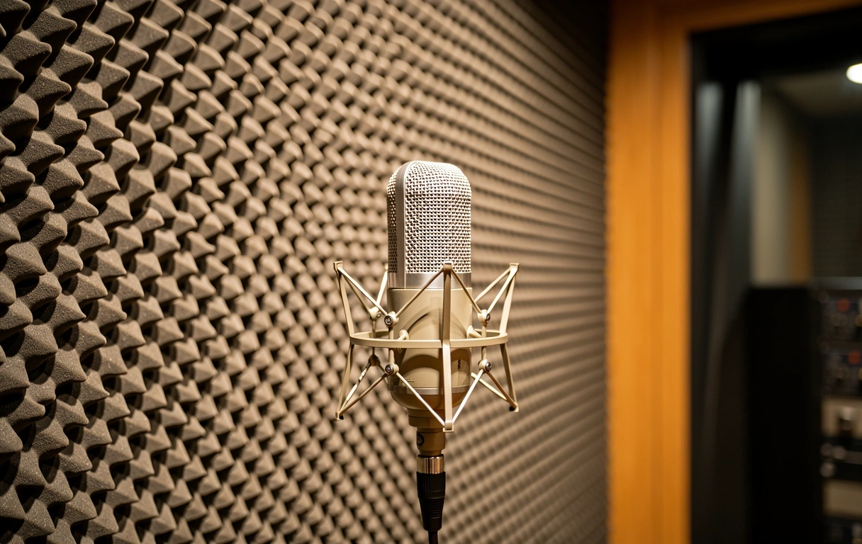 Ambiente di studio acustico